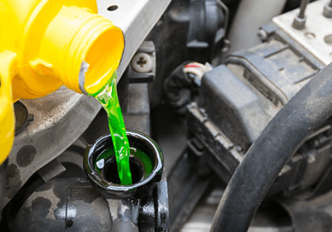 What are the 3 types of coolant?