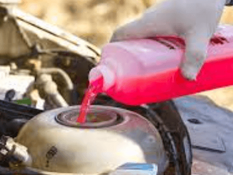 What are the 3 types of coolant?