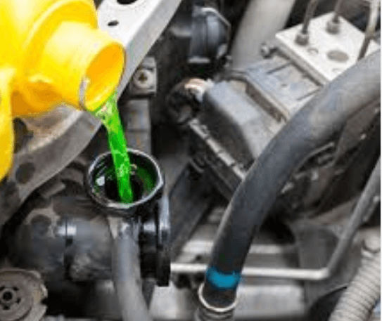 What are the most commonly used coolants?