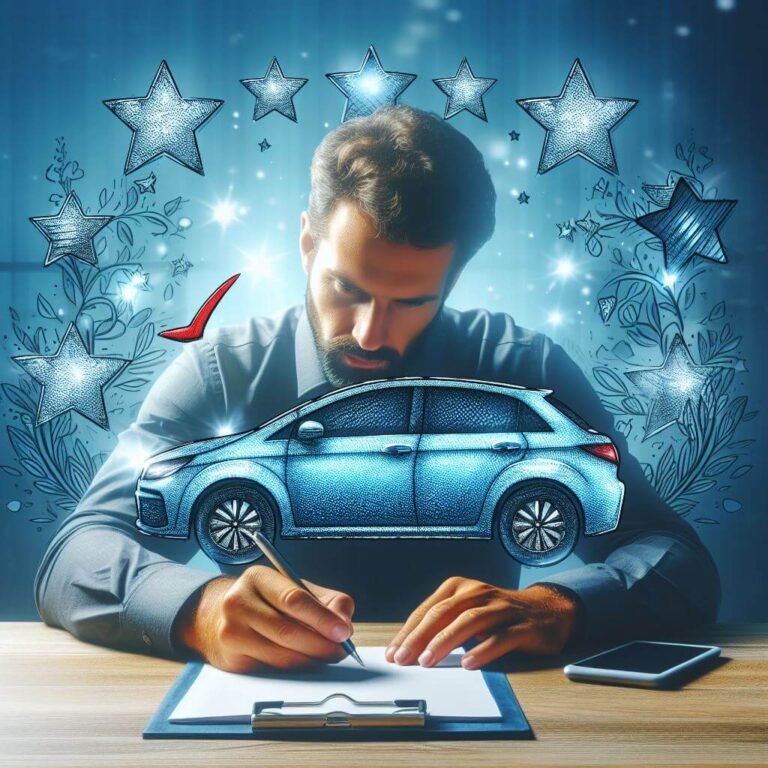 How do I write a review on a new car?