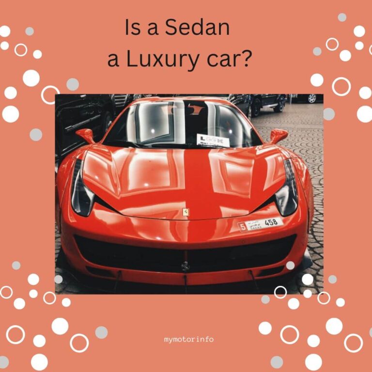 Is a sedan a luxury car?