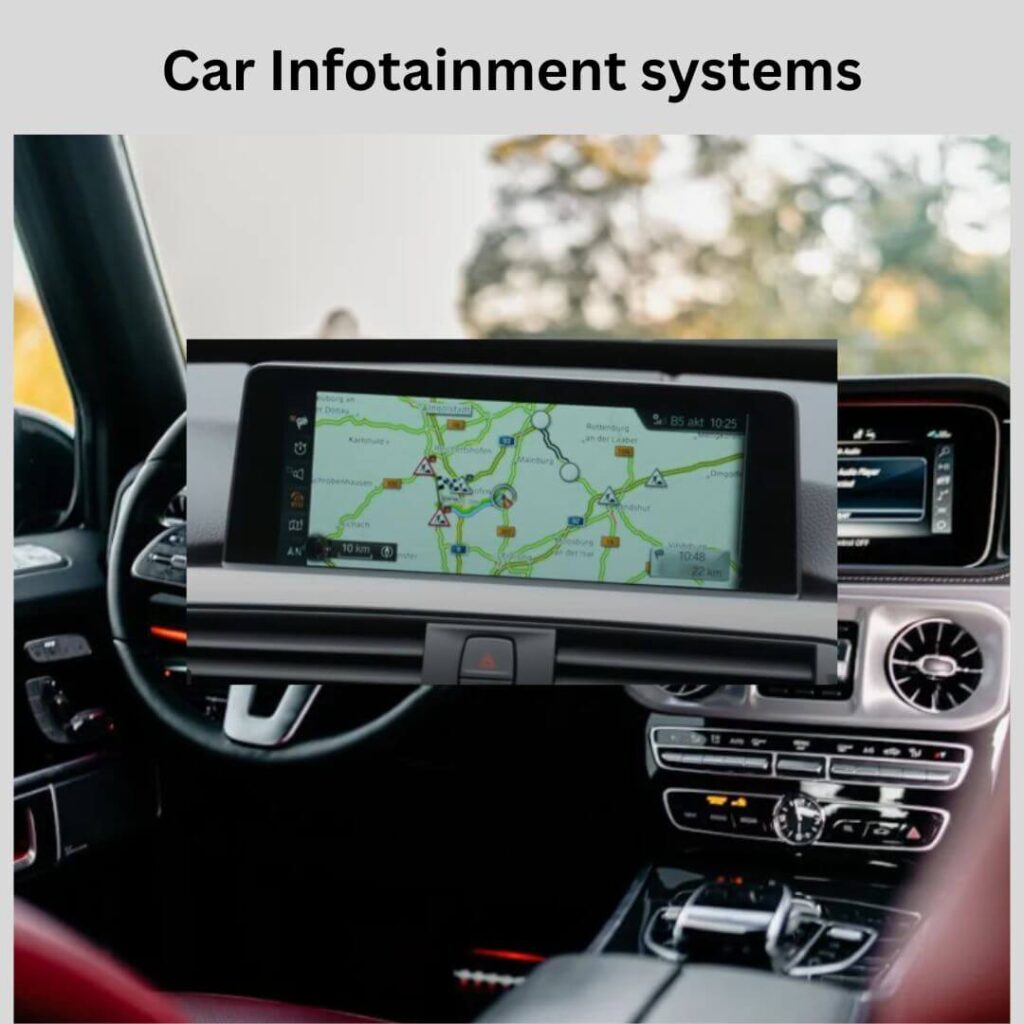 What is the car infotainment system?