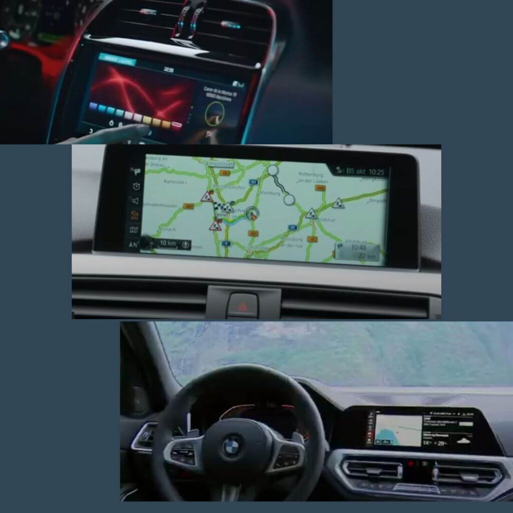 What is the car infotainment system